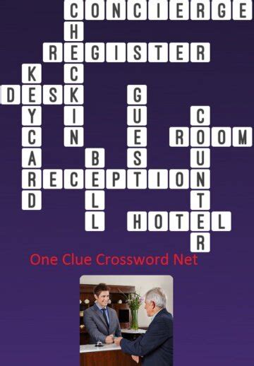 small hotel crossword clue